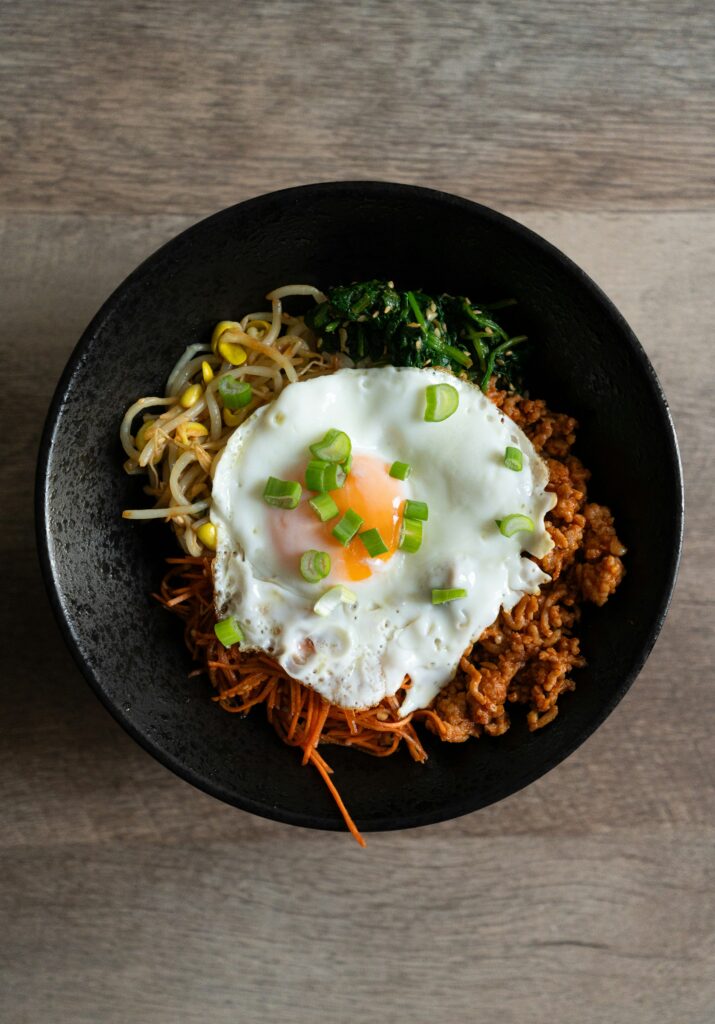 Gericht namens Bibimbap