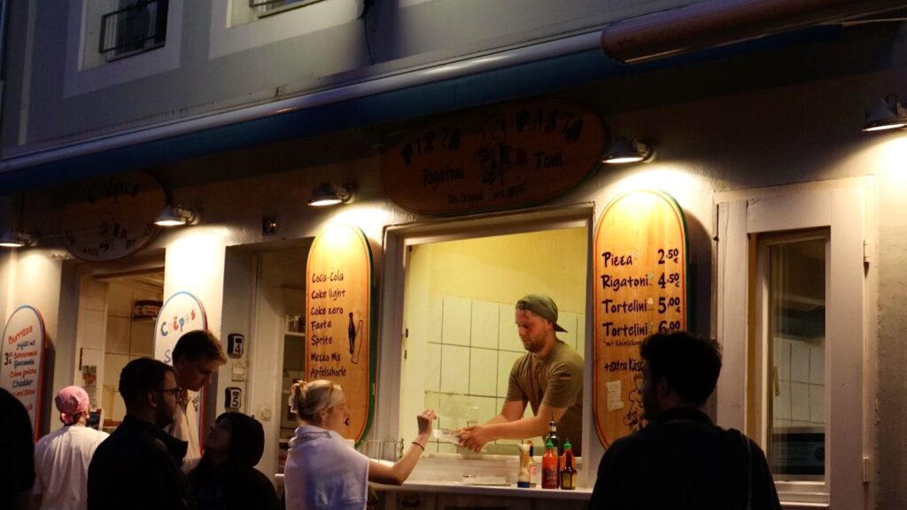 Rigatoni Toni (Pizza & Nudeln) Ausgabefenster